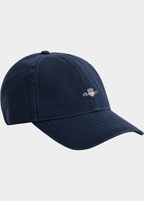 Gant Pet Blauw Shield pet van katoenkeper 9901311/410