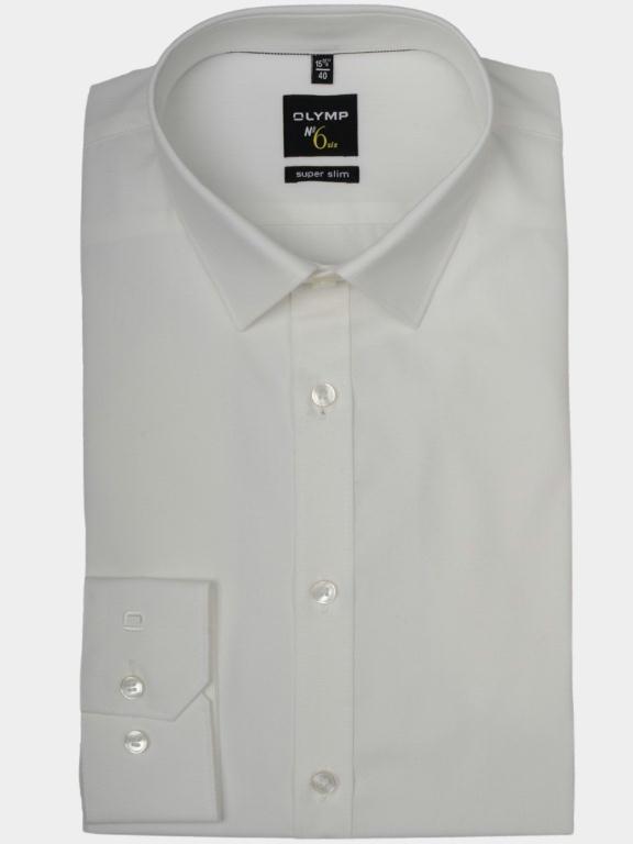 Olymp Business hemd lange mouw Beige Overhemd extra slim fit crème 046664/20