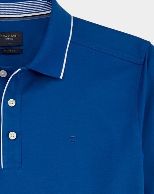 Olymp Polo korte mouw Blauw Functional Polo 540172/15