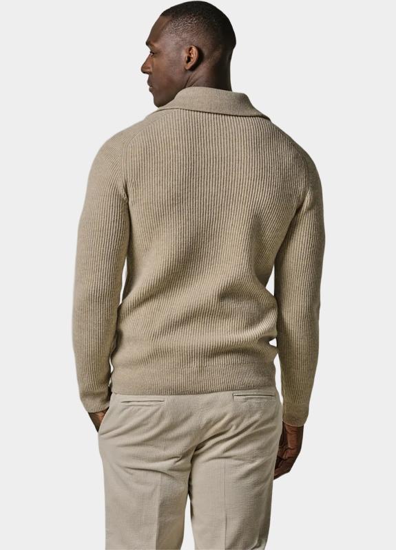 Profuomo Half Zip Beige  PPWJ30025/B