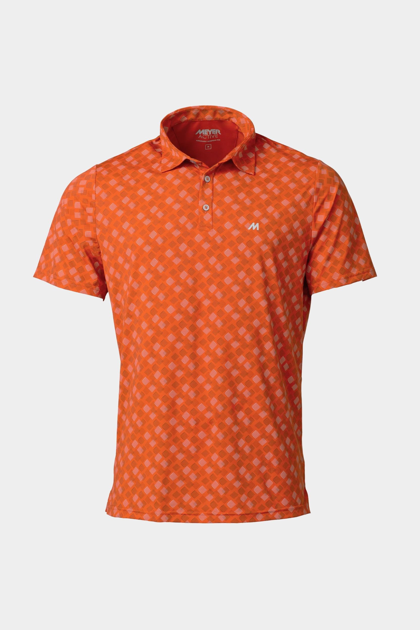 Meyer Polo korte mouw Bruin PHIL Art.9-9008 9539900800/45
