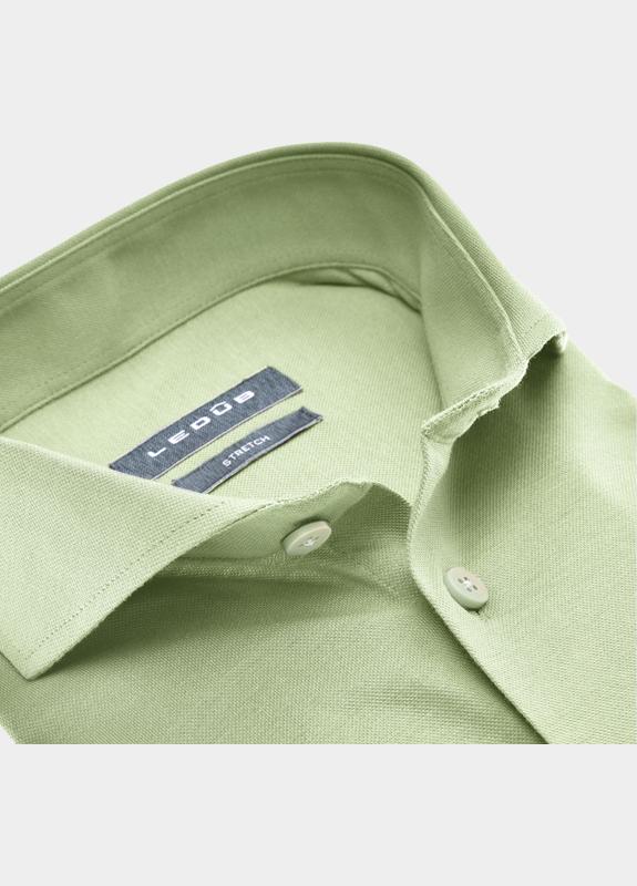 Ledub Business hemd lange mouw Groen  0142346/520-000-000