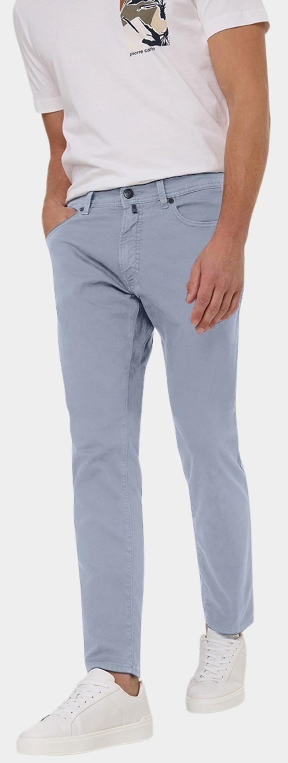 Pierre Cardin Katoenen 5-Pocket Blauw PC-Lyon C3 34540.4060/6016