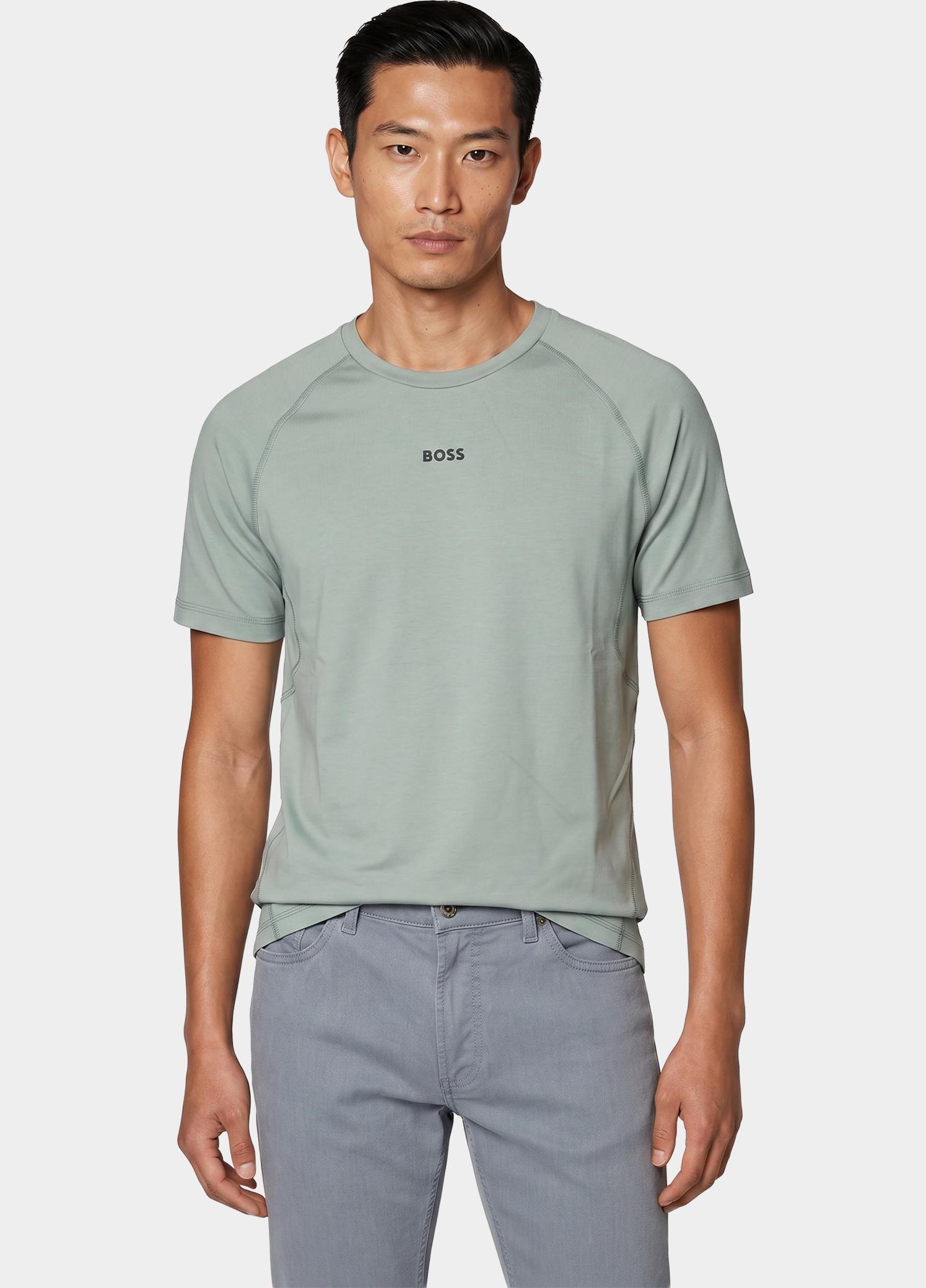 BOSS Green T-shirt heren Groen Tee Active 1 10267204 01 50531240/357