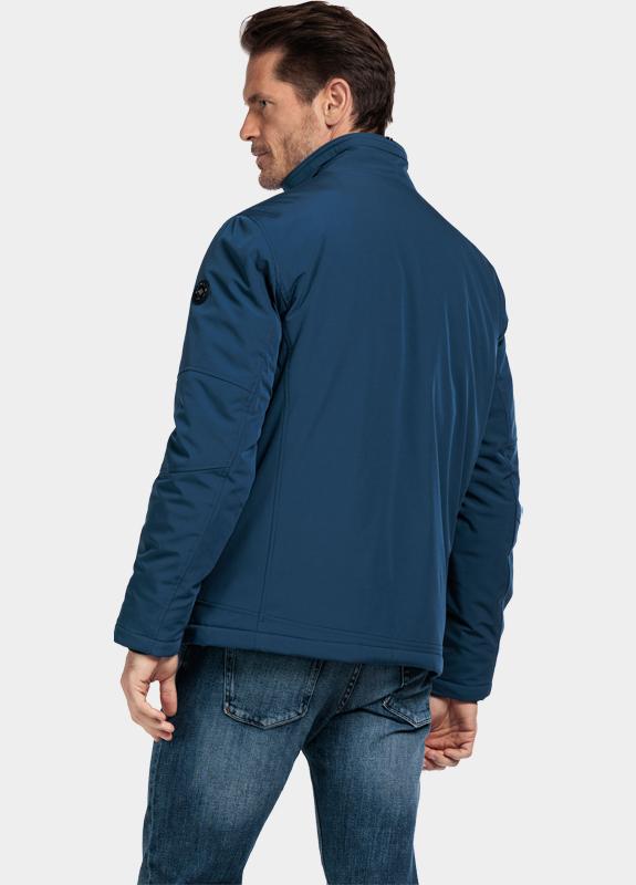 Baileys Winterjack Blauw Jacket Zipped sidepockets 522370/67