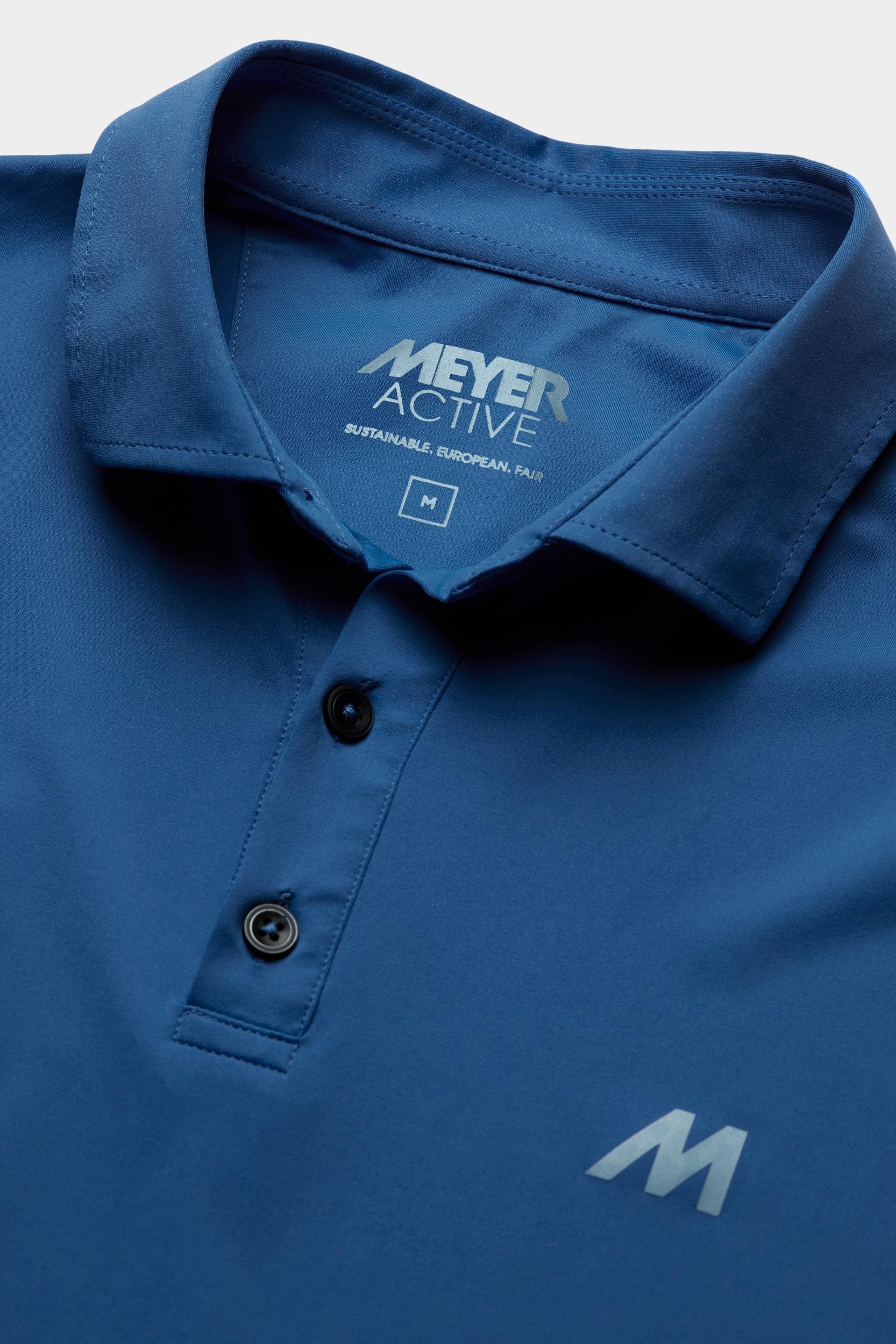 Meyer Polo korte mouw Blauw TIGER Art.9-9005 9509900500/16
