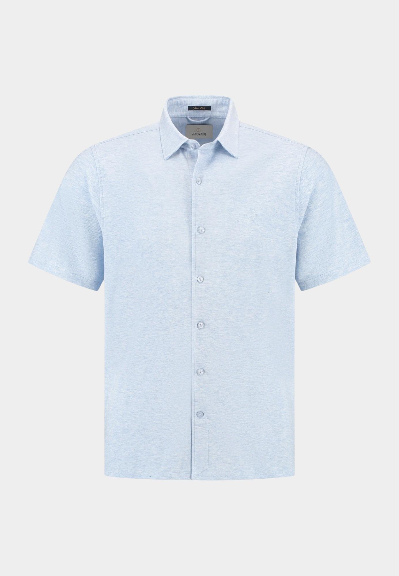 Dstrezzed Casual hemd lange mouw Blauw Anthony Shirt 311482/646