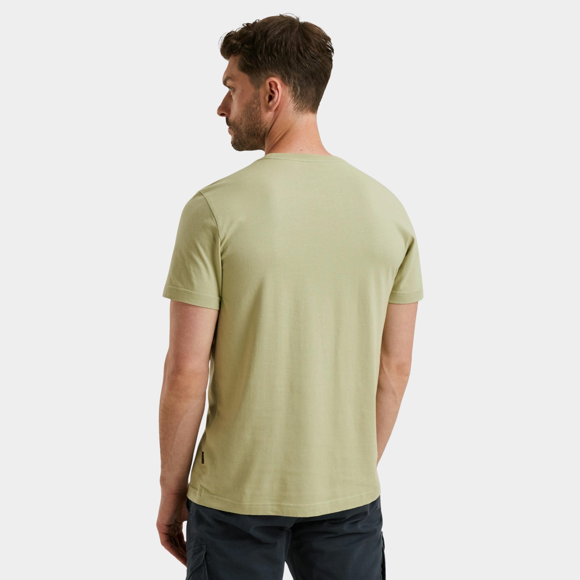 PME Legend T-shirt korte mouw Groen Short sleeve r-neck single je PTSS2511526/6163