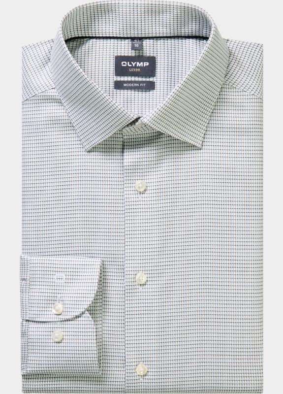 Olymp Zakelijk overhemd heren Bruin Luxor 126214/27