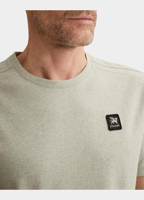 Vanguard T-shirt korte mouw Groen Short sleeve r-neck cotton el VTSS2603514/6390
