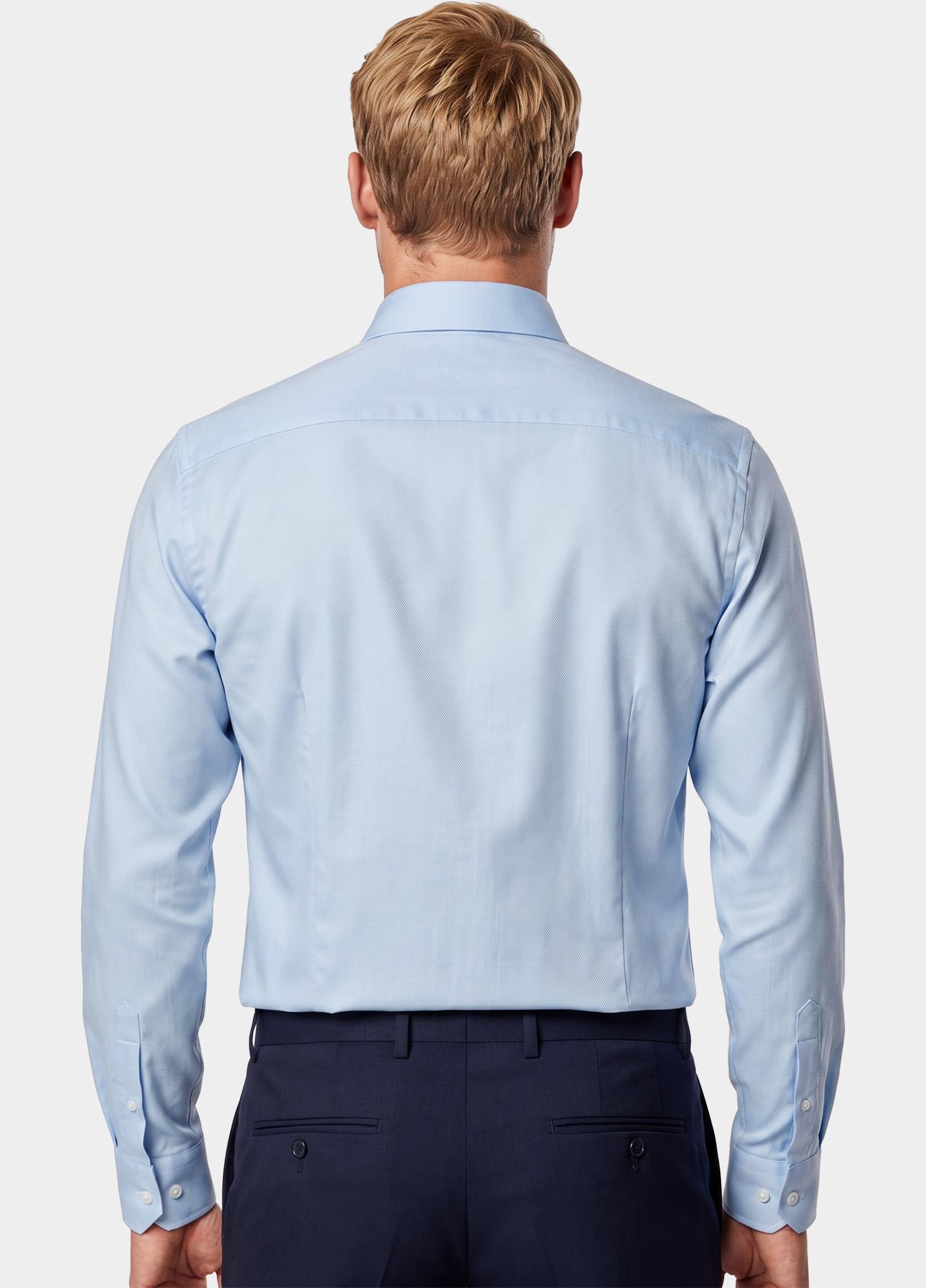 Ledub Business hemd lange mouw Blauw LE24304 MFN5 0323516/120-000-000