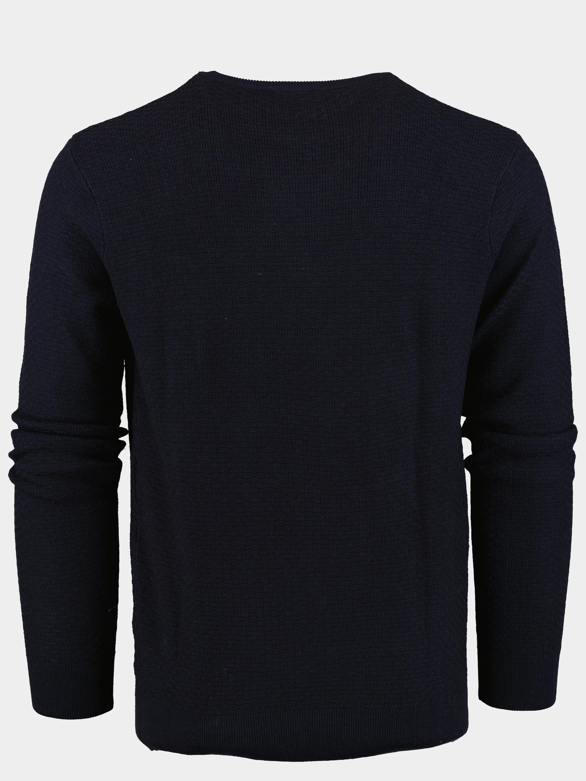Bos Bright Blue Pullover Blauw Paricollo 8051223/43H