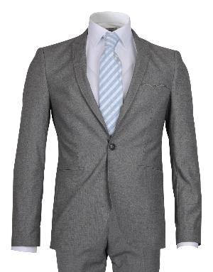 Born With Appetite Pak Grijs Sneaker Suit Super Slim Fit BWA171029SN26/940