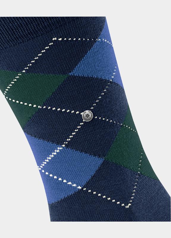 Burlington Sokken Blauw Edinburgh SO 21125/6879