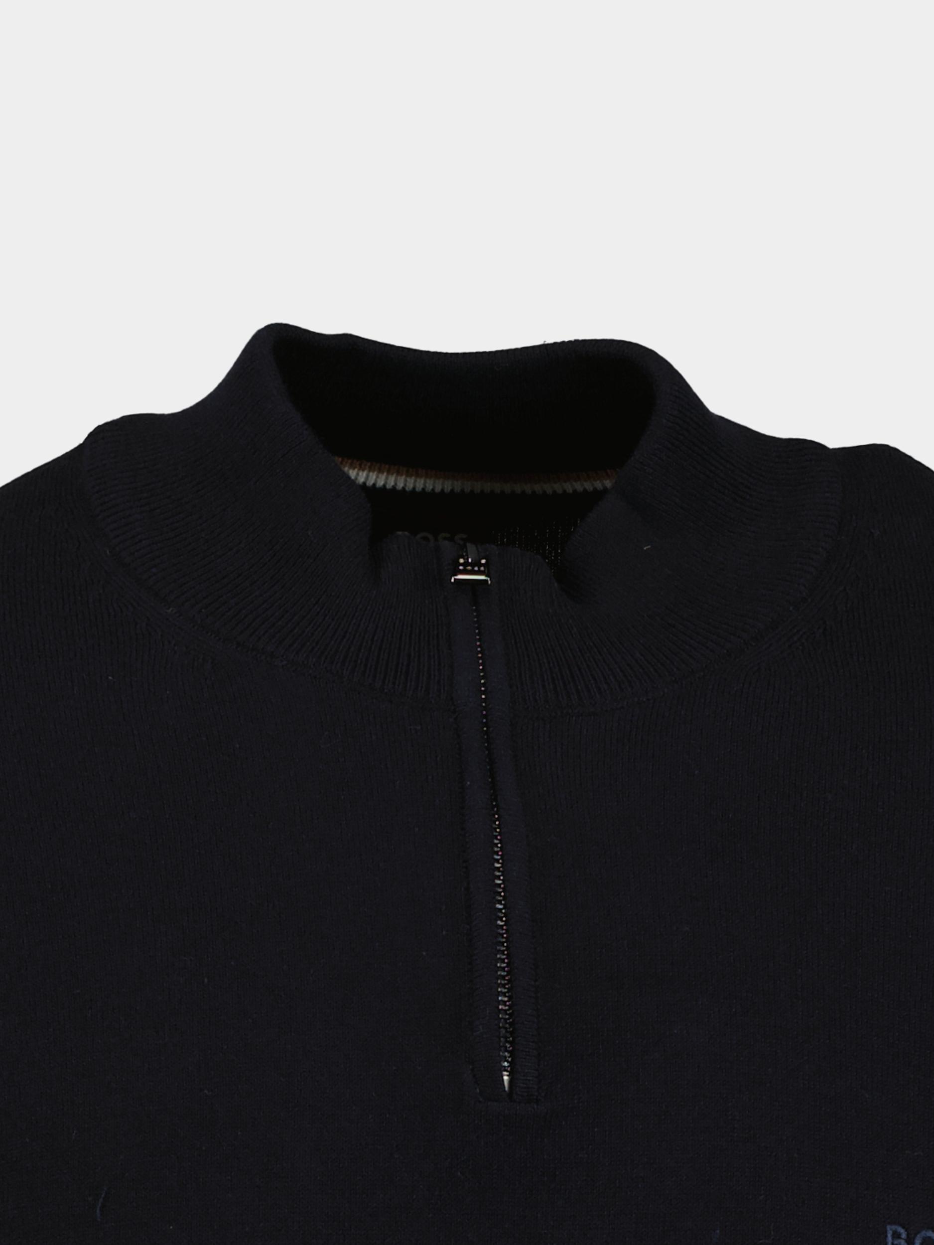 BOSS Black Pullover Blauw Padro-L 10260473 01 50516914/404