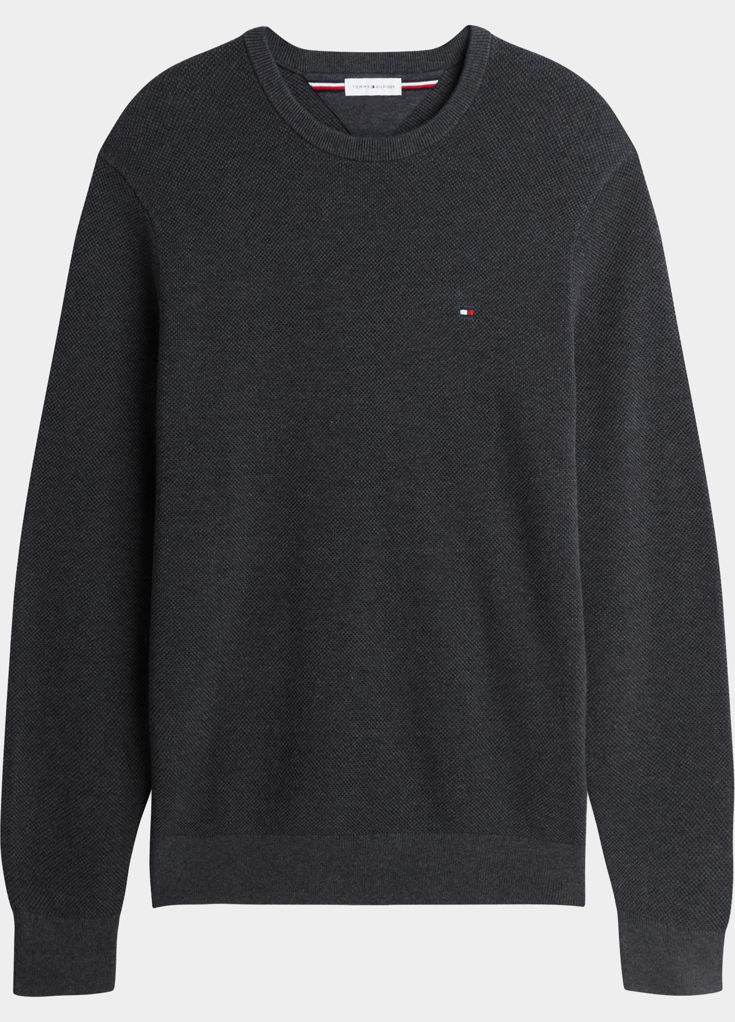 Tommy Hilfiger Pullover heren Grijs ESSENTIAL STRUCTURE CREW NECK MW0MW36347/P92