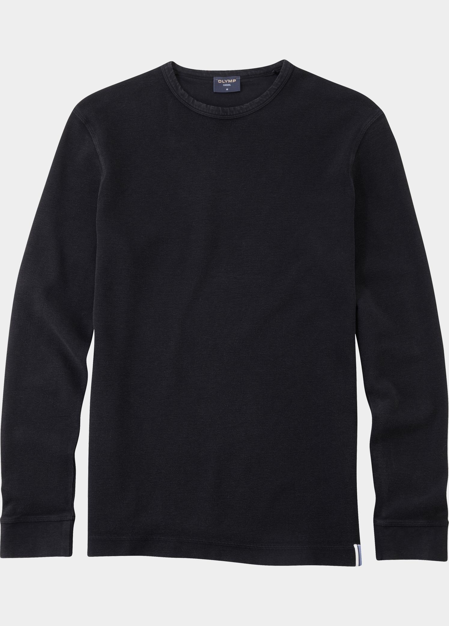 Olymp longsleeve heren Zwart  560344/68
