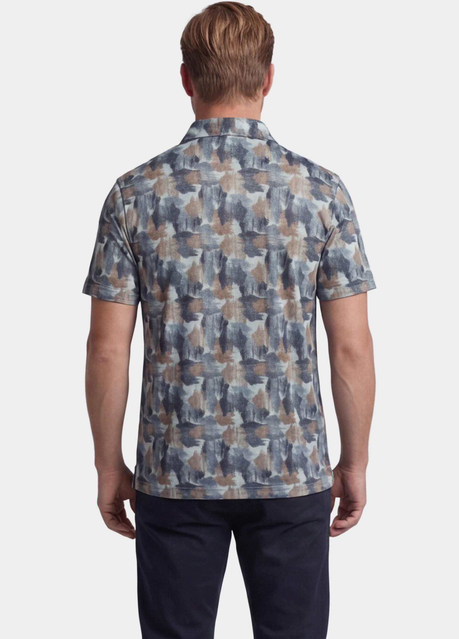 Giordano Polo heren Blauw Formentini Short Sleeve Polo 616554/60