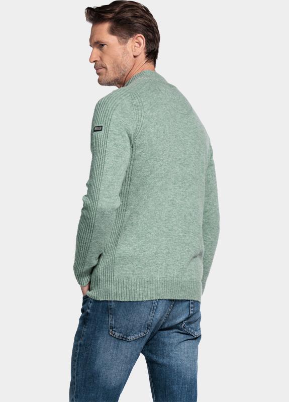 Baileys Half Zip Groen Pullover 1/2 Zip/Buttons 10gg 520095/725