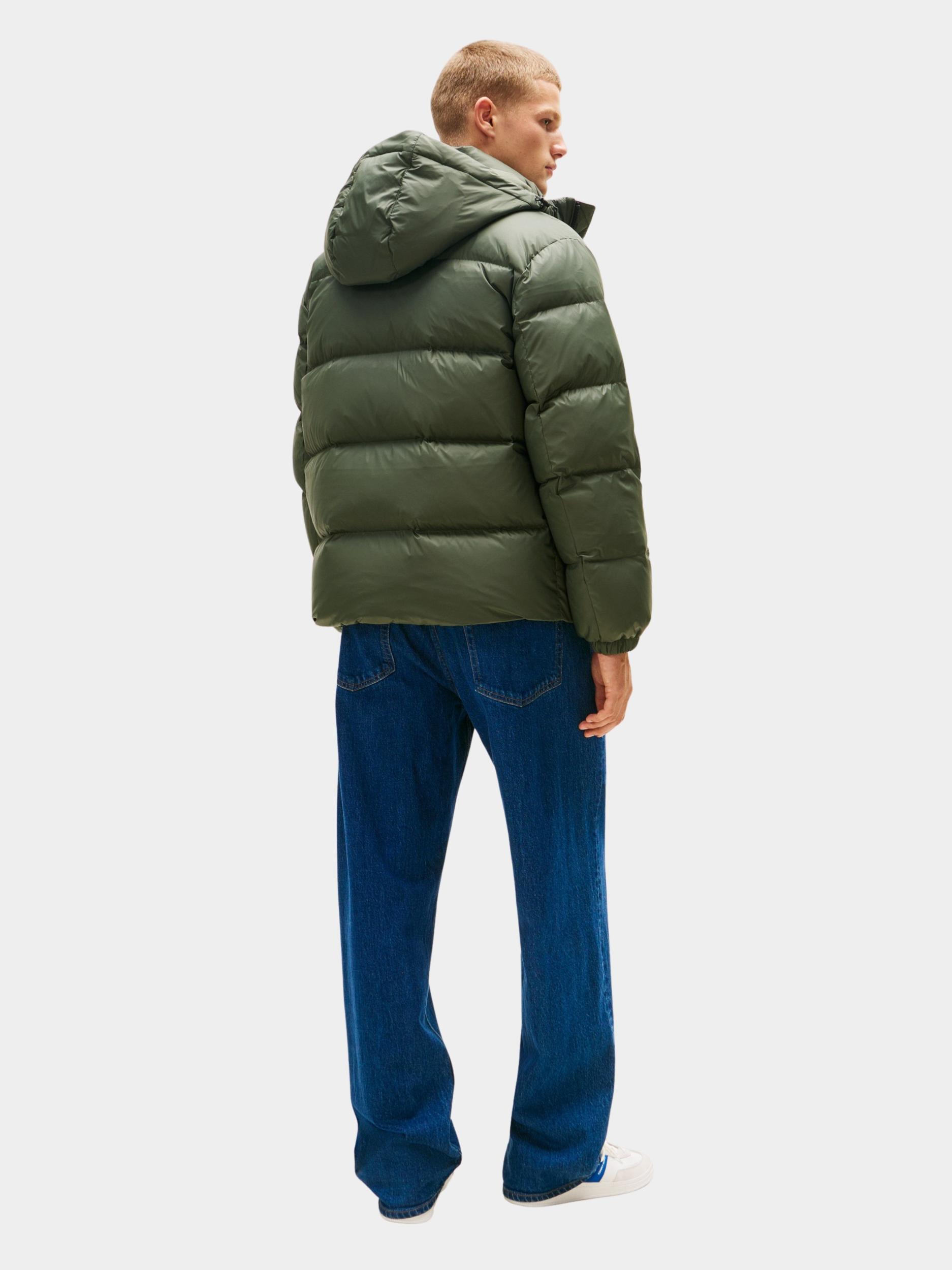 Tommy Jeans Winterjack Groen TJM ESSENTIAL DOWN JACKET EXT DM0DM19786/MRH