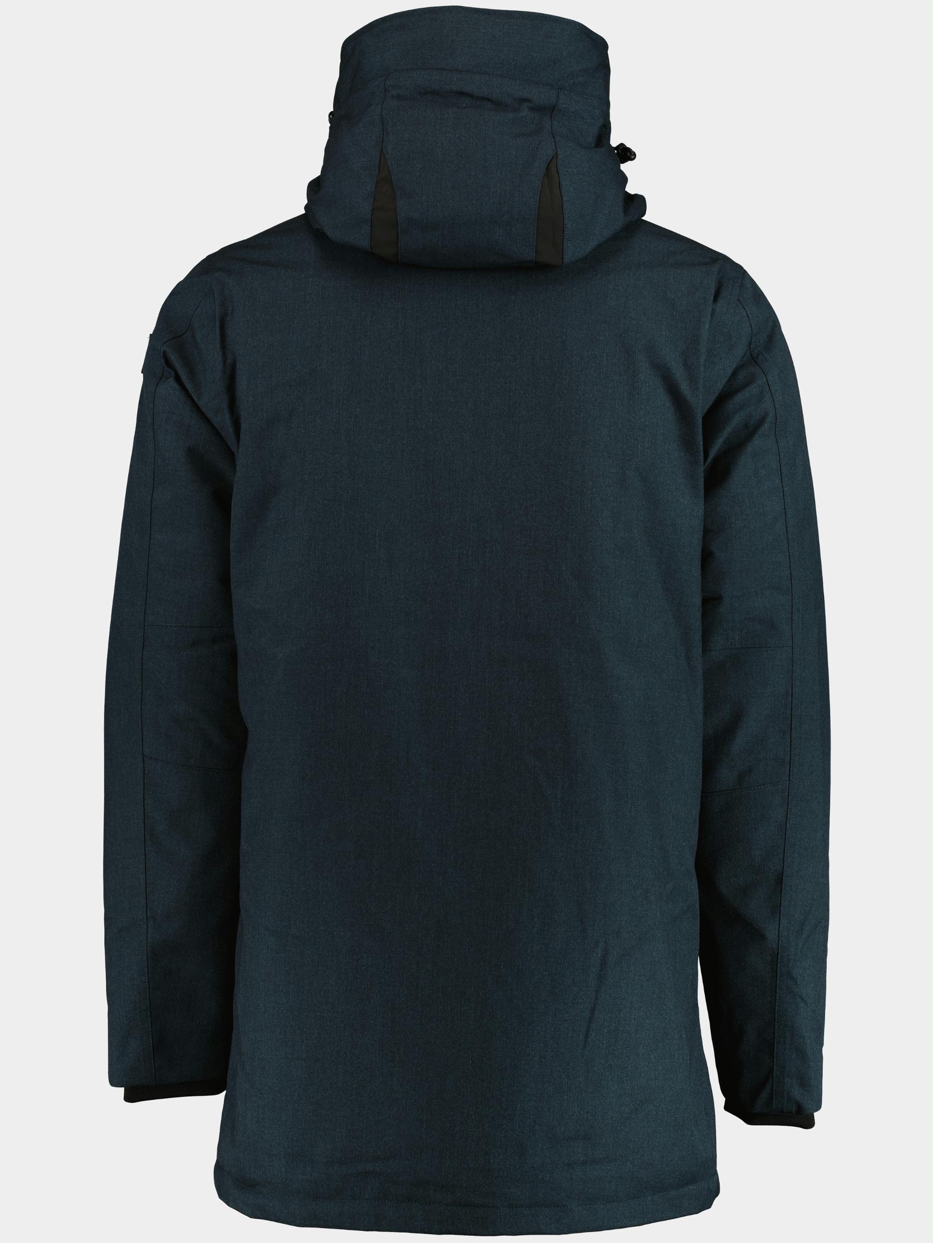 Vanguard Winterjack Blauw Parka jacket MELANGE TWILL WH VJA2209177/5281