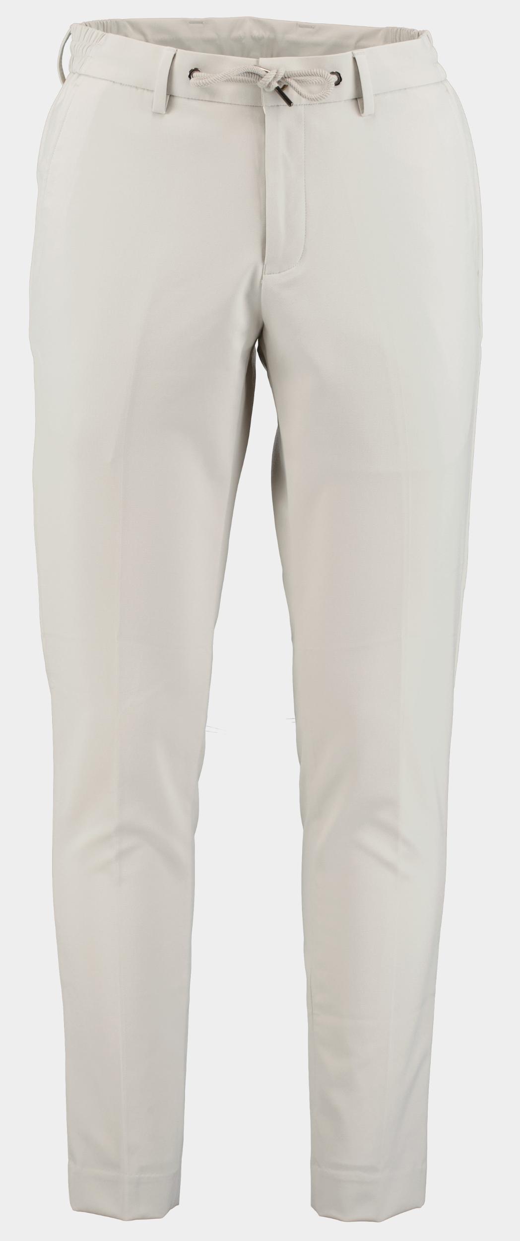 Born With Appetite Wollen Pantalon Grijs DAS drawstring trouser 24104DA32/920 mist