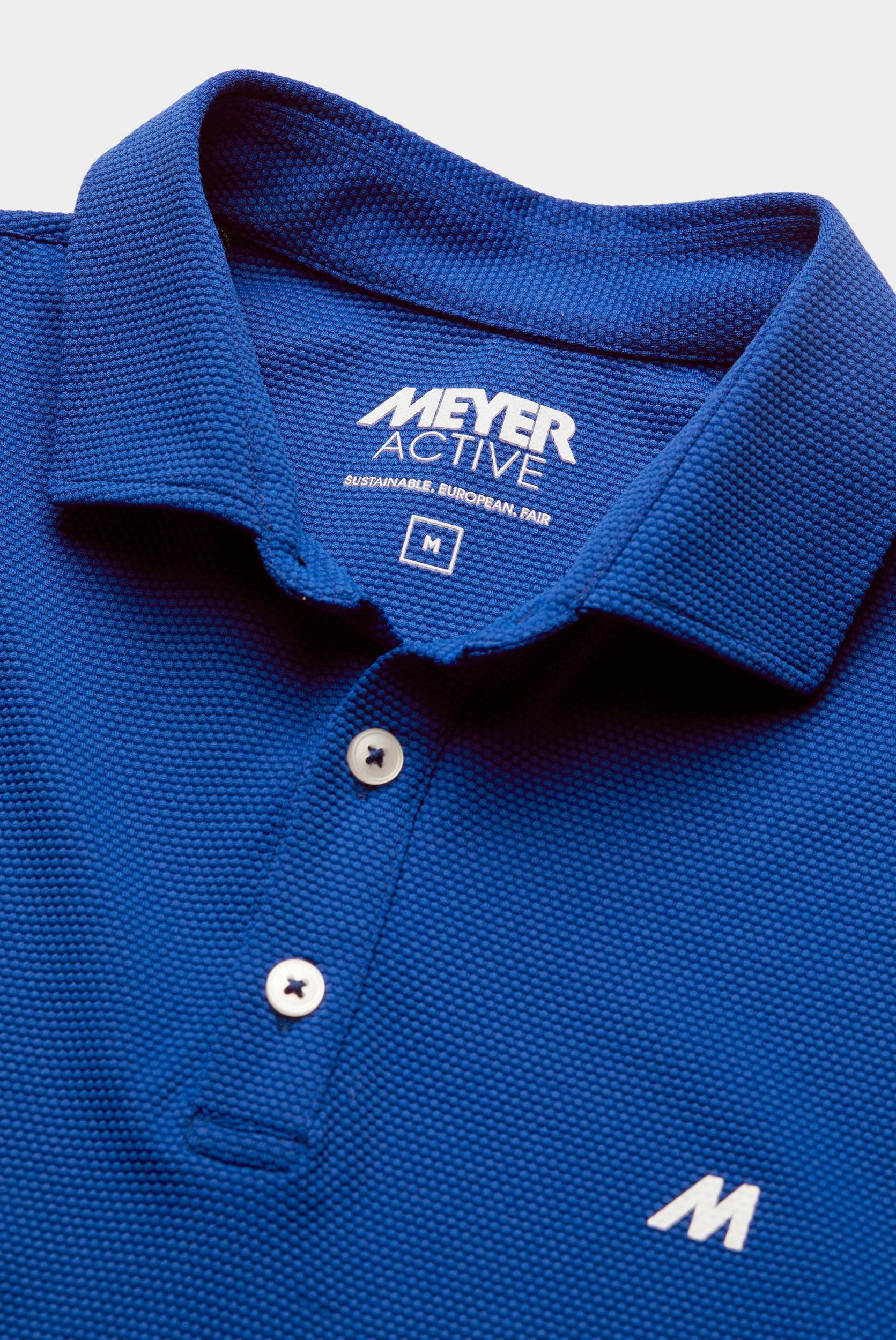 Meyer Polo korte mouw Blauw RORY Art.9-9006 9519900600/17