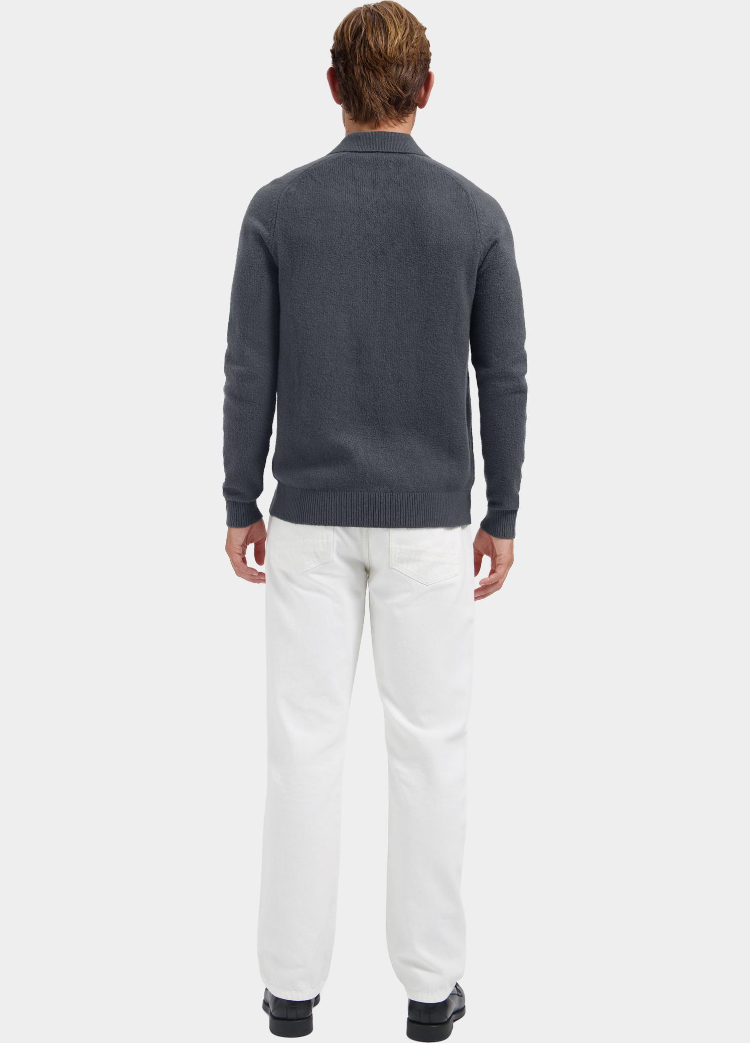 Dstrezzed Polo lange mouwen heren Grijs Yvain Polo 405936/835