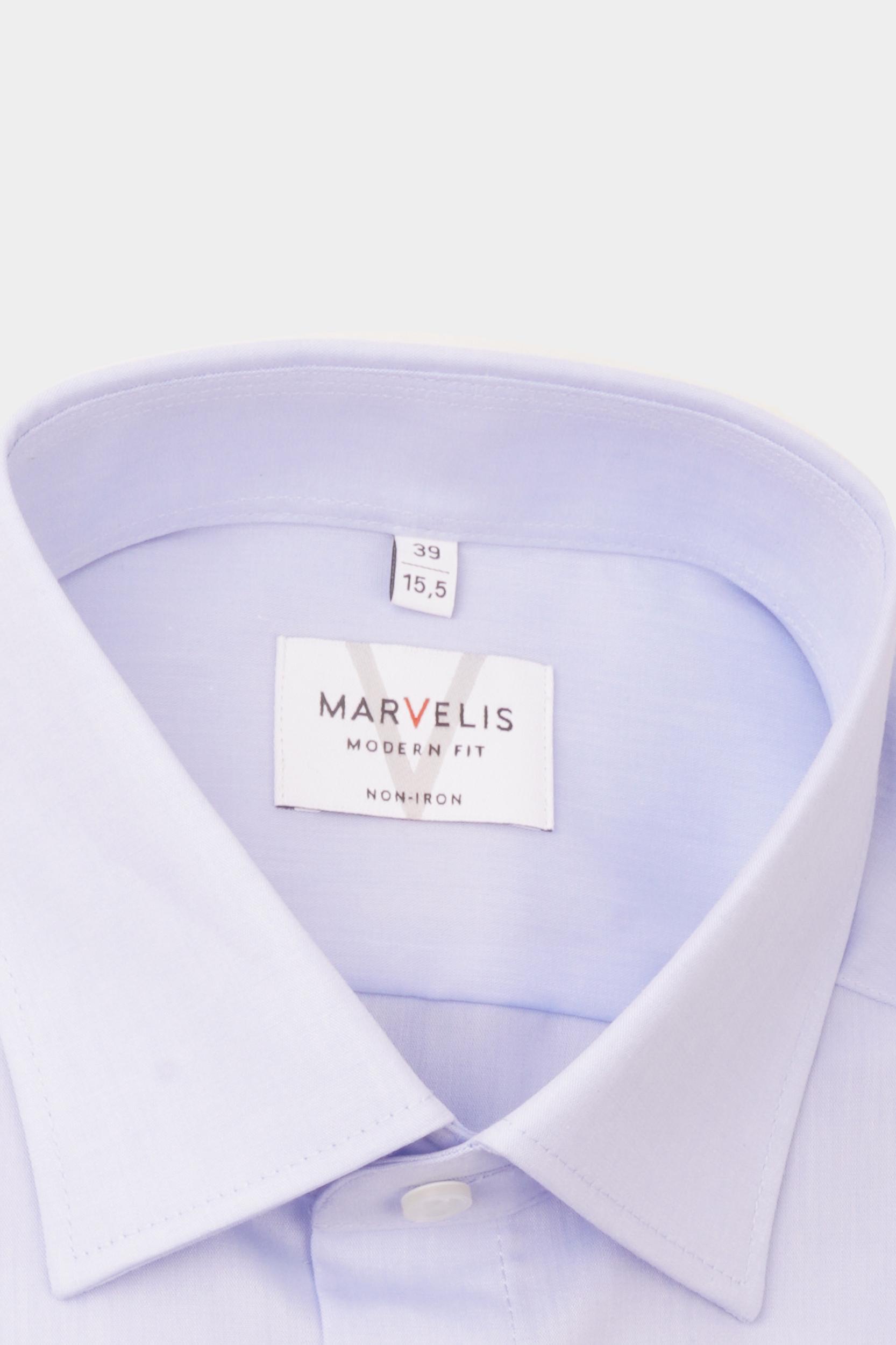Marvelis Business hemd lange mouw Blauw  470464/11