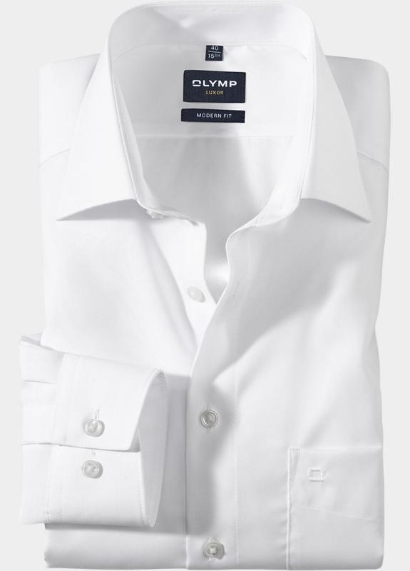 Olymp Overhemd extra lange mouw Wit Overhemd Extra lange mouw wit 030069/00