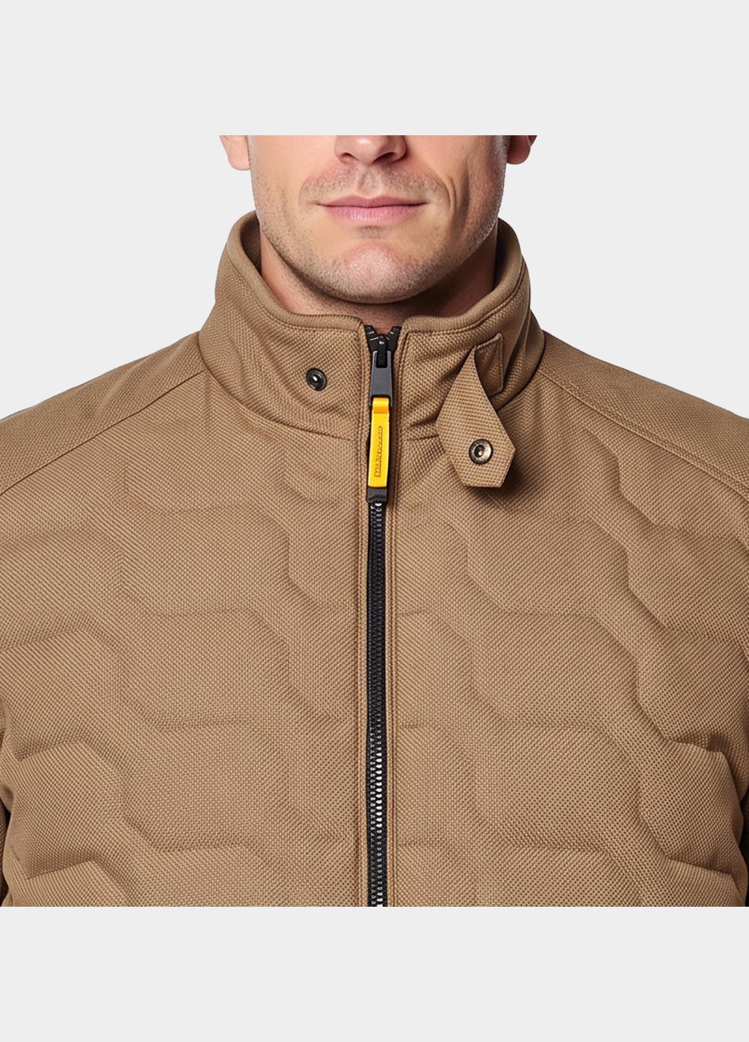 Donders 1860 Winterjas heren Bruin Textile jacket 21973/385