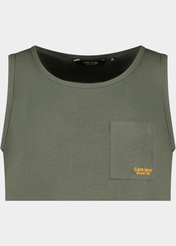 Cars Jeans Singlet Groen BYLO 64379/19
