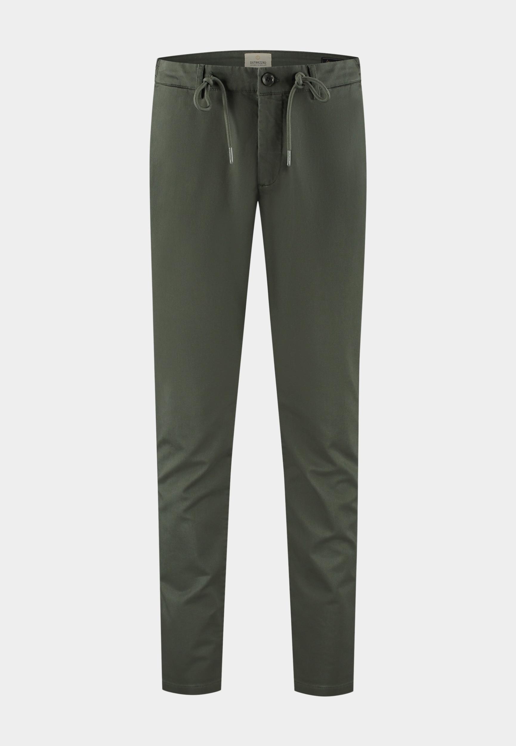 Dstrezzed Chino Groen DS_Lancaster Twill Knit 501700-AW25/524