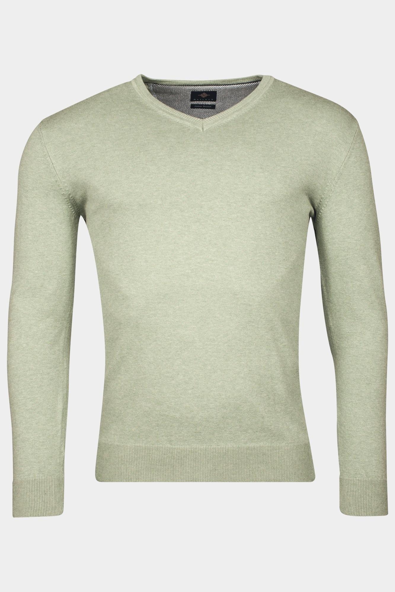 Baileys Pullover Groen V-Neck Pullover Pima Cotton 1 518100/725