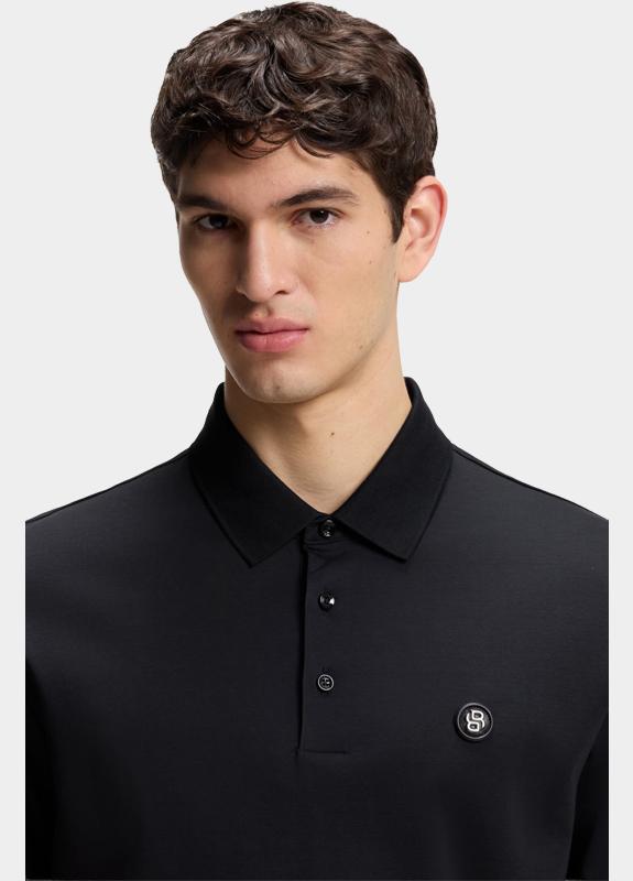 BOSS Black Polo korte mouw Blauw C-Parris 01 10263030 02 50555829/404