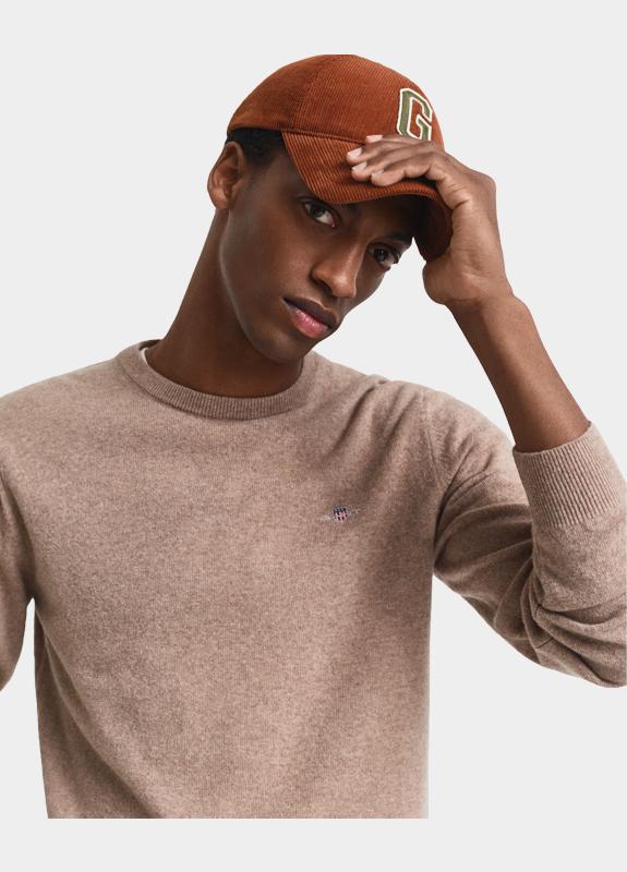 Gant Pullover Bruin SUPERFINE LAMBSWOOL C-NECK 87211/295