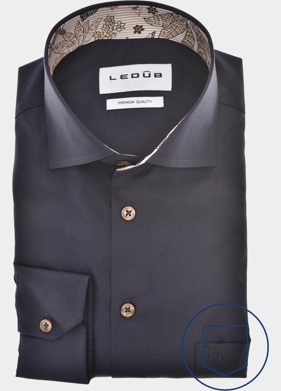 Ledub Business hemd lange mouw Blauw  0143260/196-630-000
