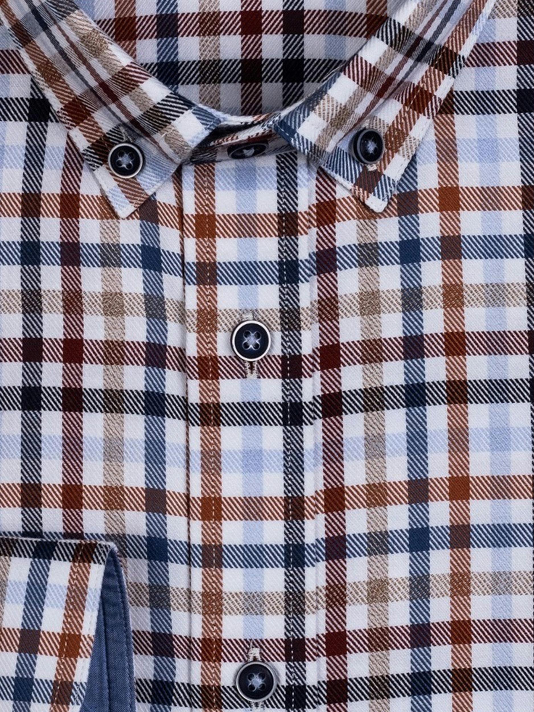 Giordano Casual hemd lange mouw Rood Ivy 227309/30