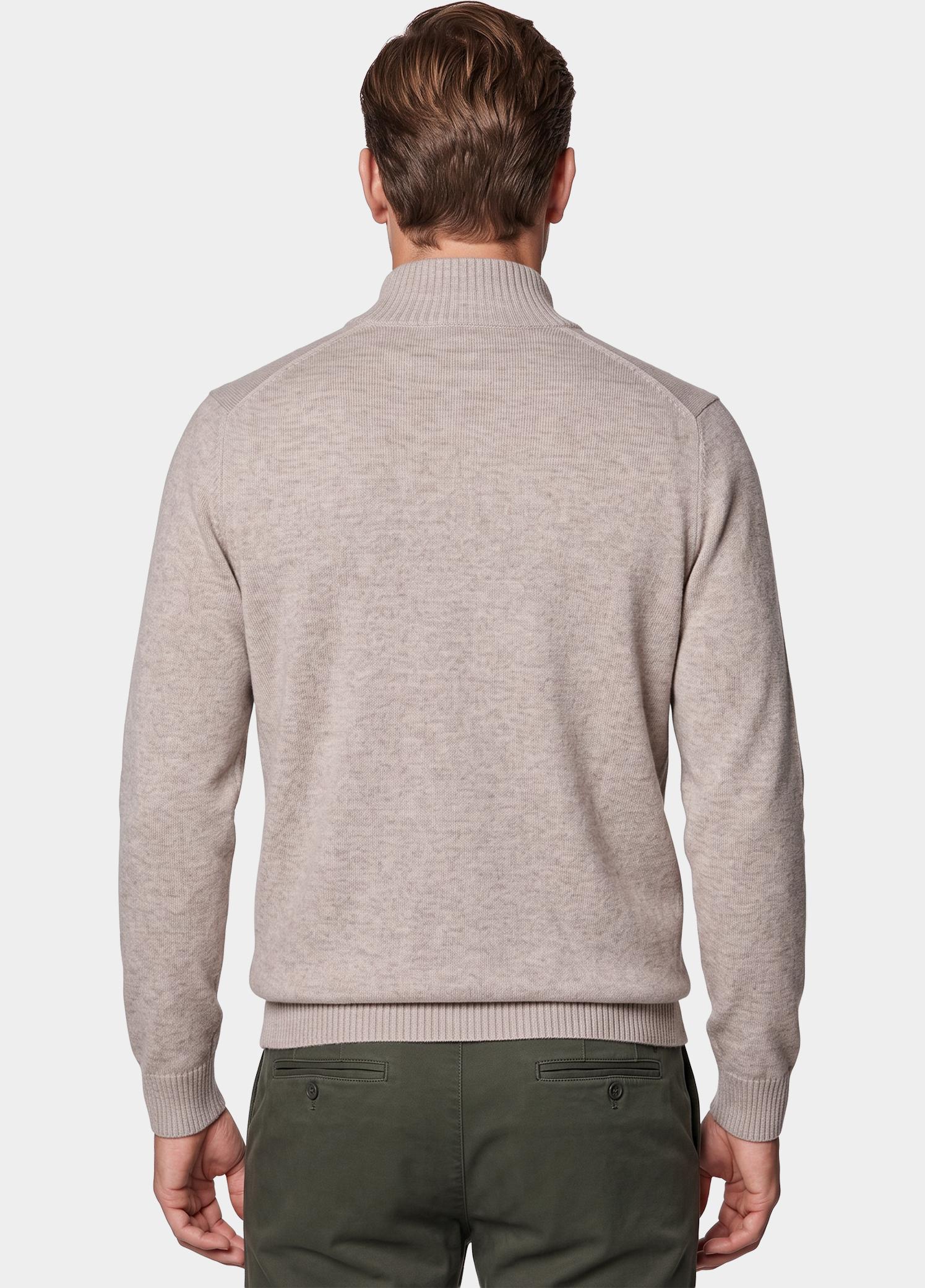 Bos Half Zip Beige  3042900/633