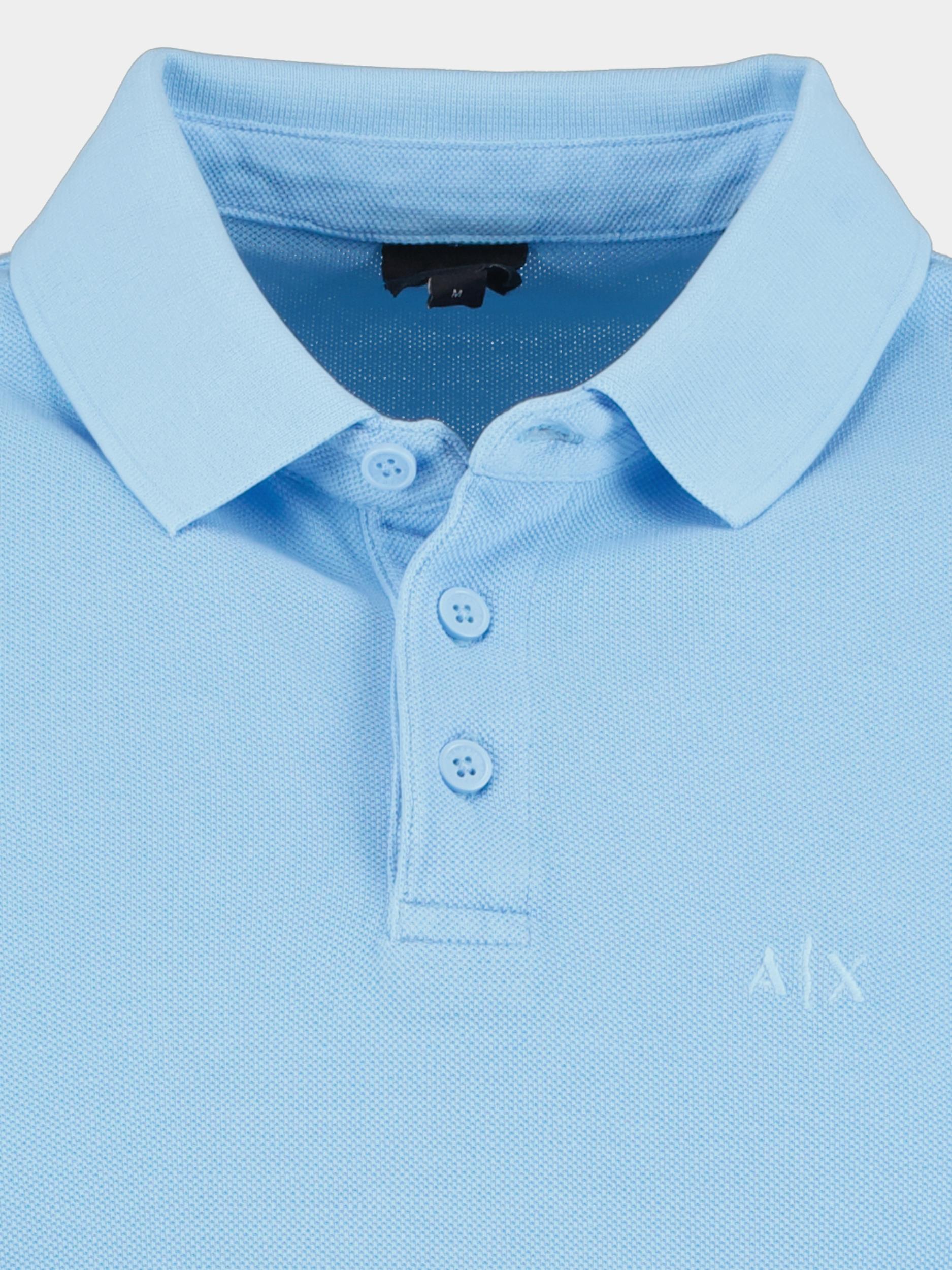 Armani Exchange Polo korte mouw Blauw  3DZFAB.ZJXUZ/15DF