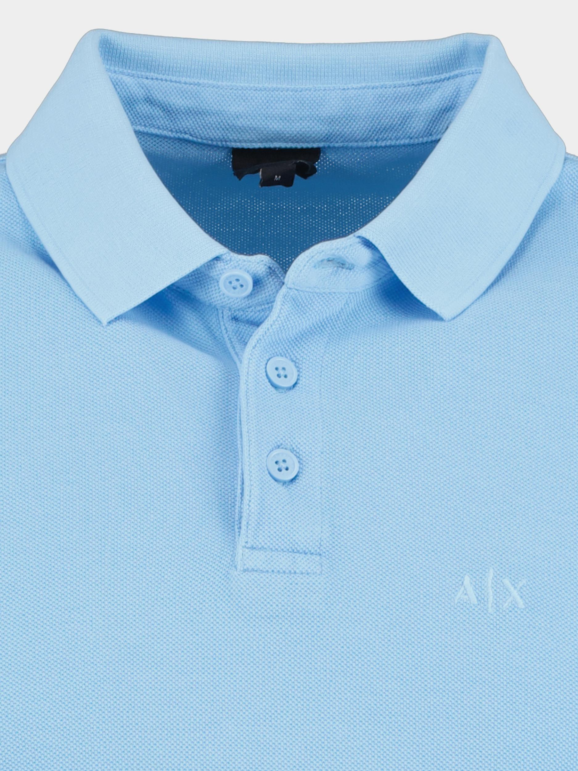 Armani Exchange Polo korte mouw Blauw  3DZFAB.ZJXUZ/15DF