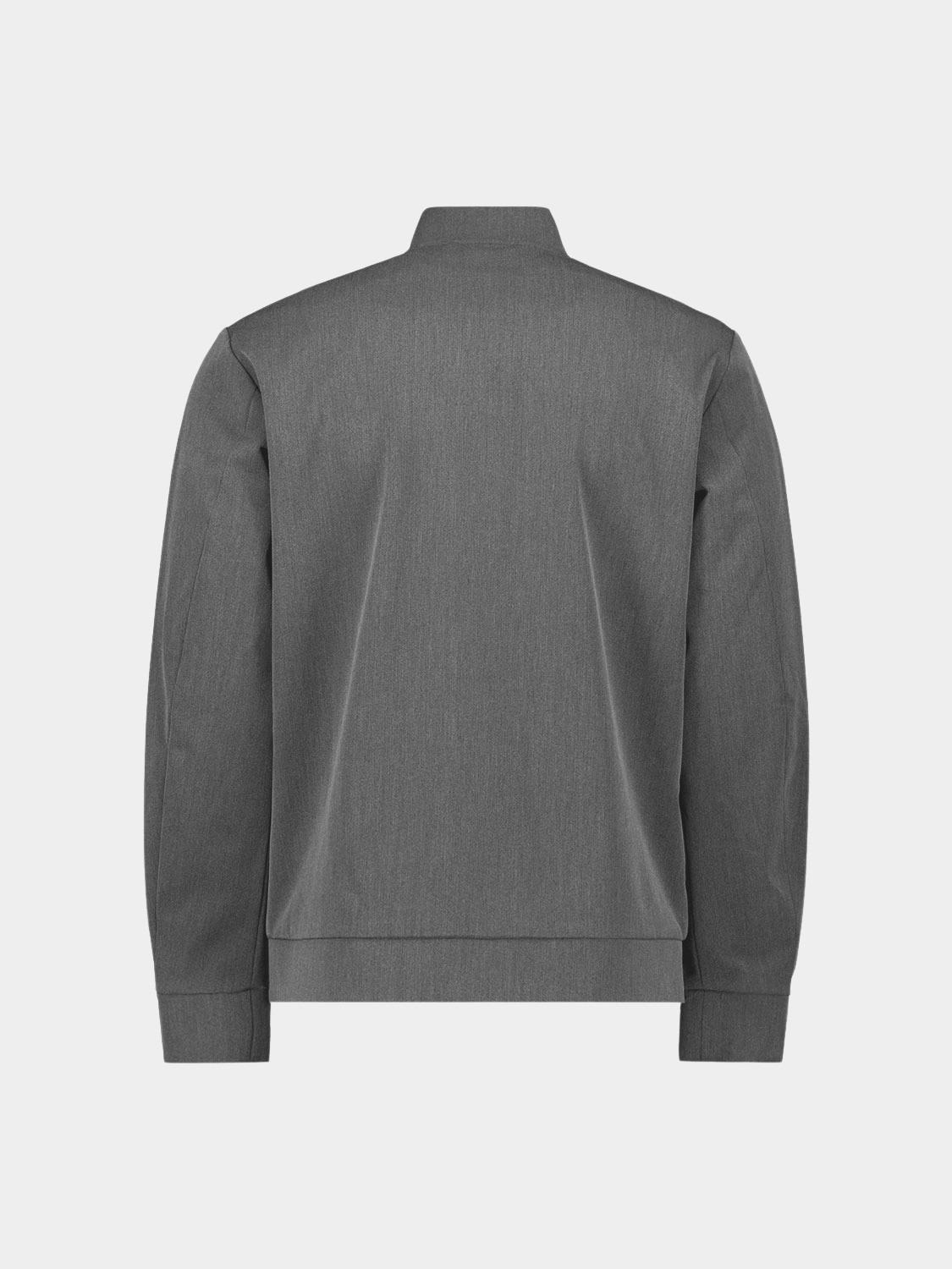 No Excess Tussenjas Grijs Jacket Shirt Bomber Melange H 29620822/102