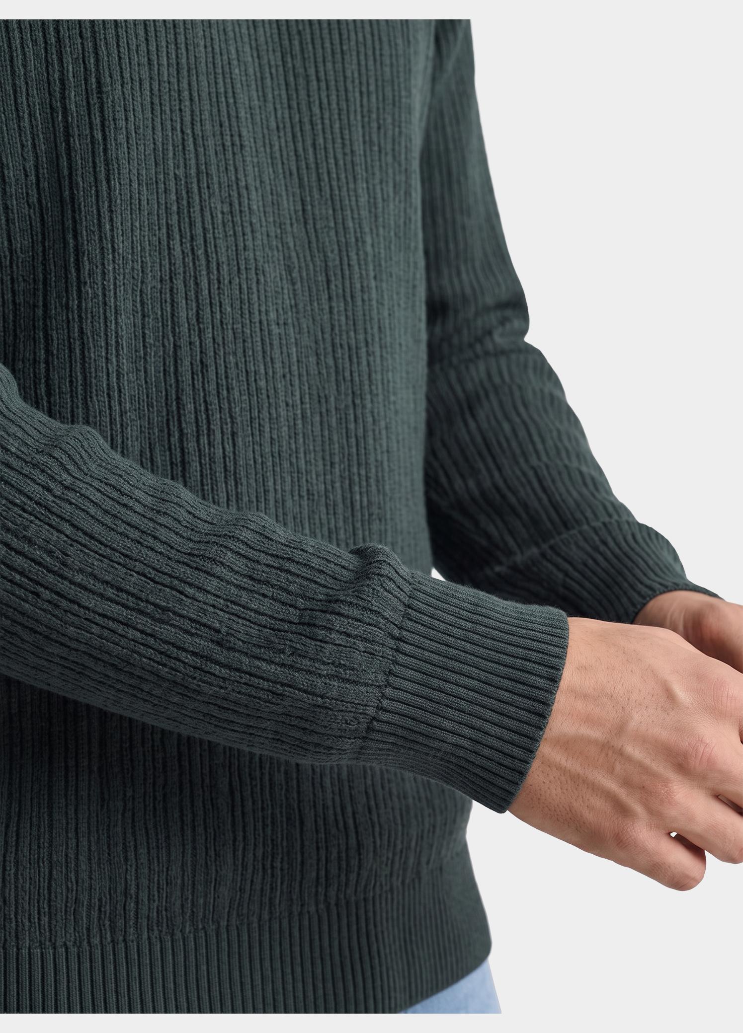 BOSS Orange Pullover heren Groen Katorpo 10283080 01 50571405/377