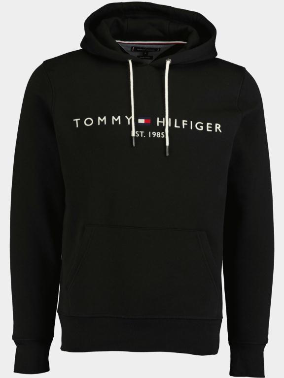 Tommy Hilfiger Sweater Zwart Tommy Logo Hoody MW0MW10752/BAS