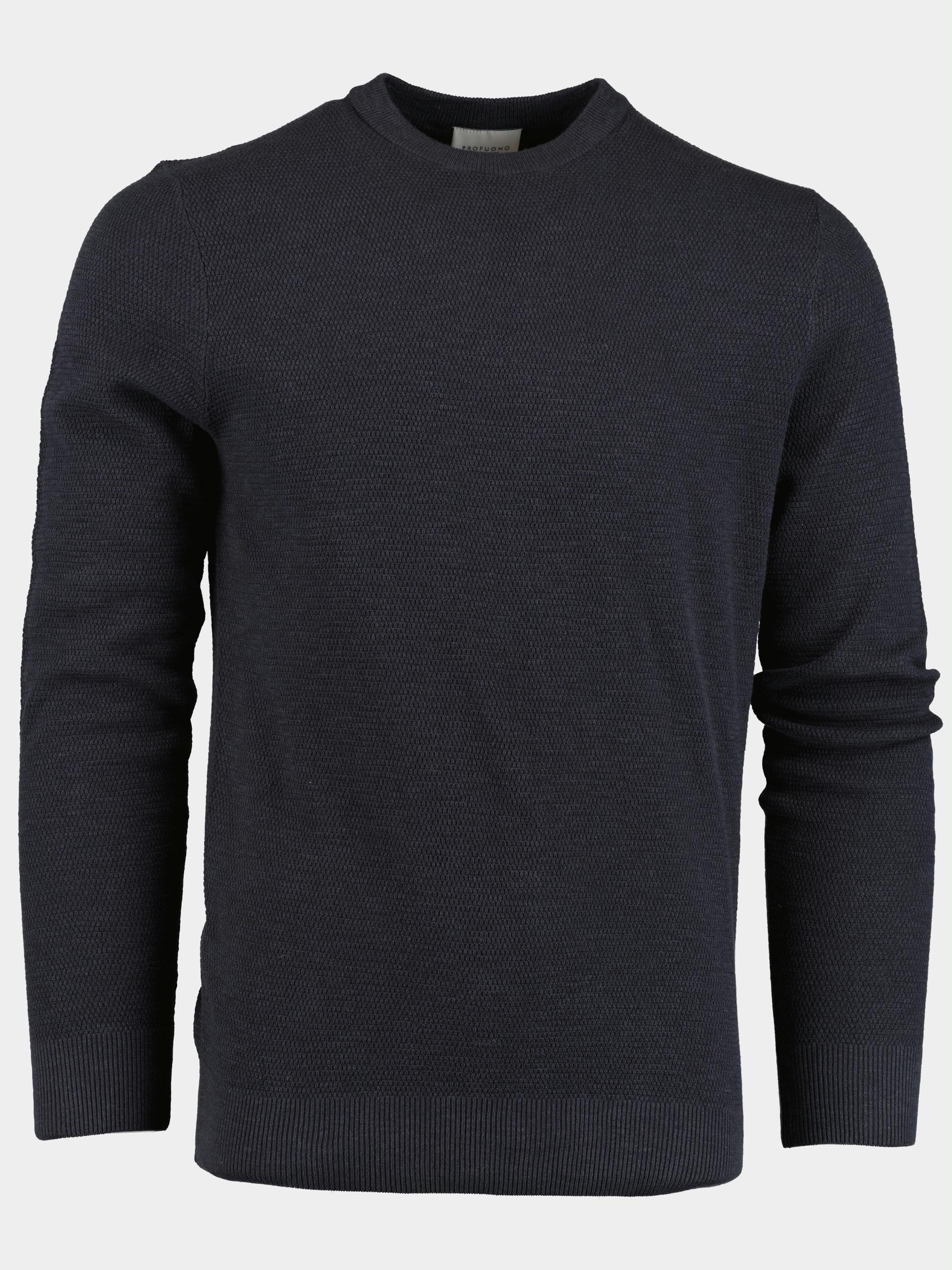 Profuomo Pullover Blauw  PPTJ30009A/P