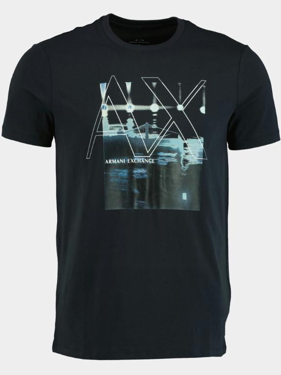 Armani Exchange T-shirt korte mouw Blauw  3LZTAP.ZJE6Z/1510