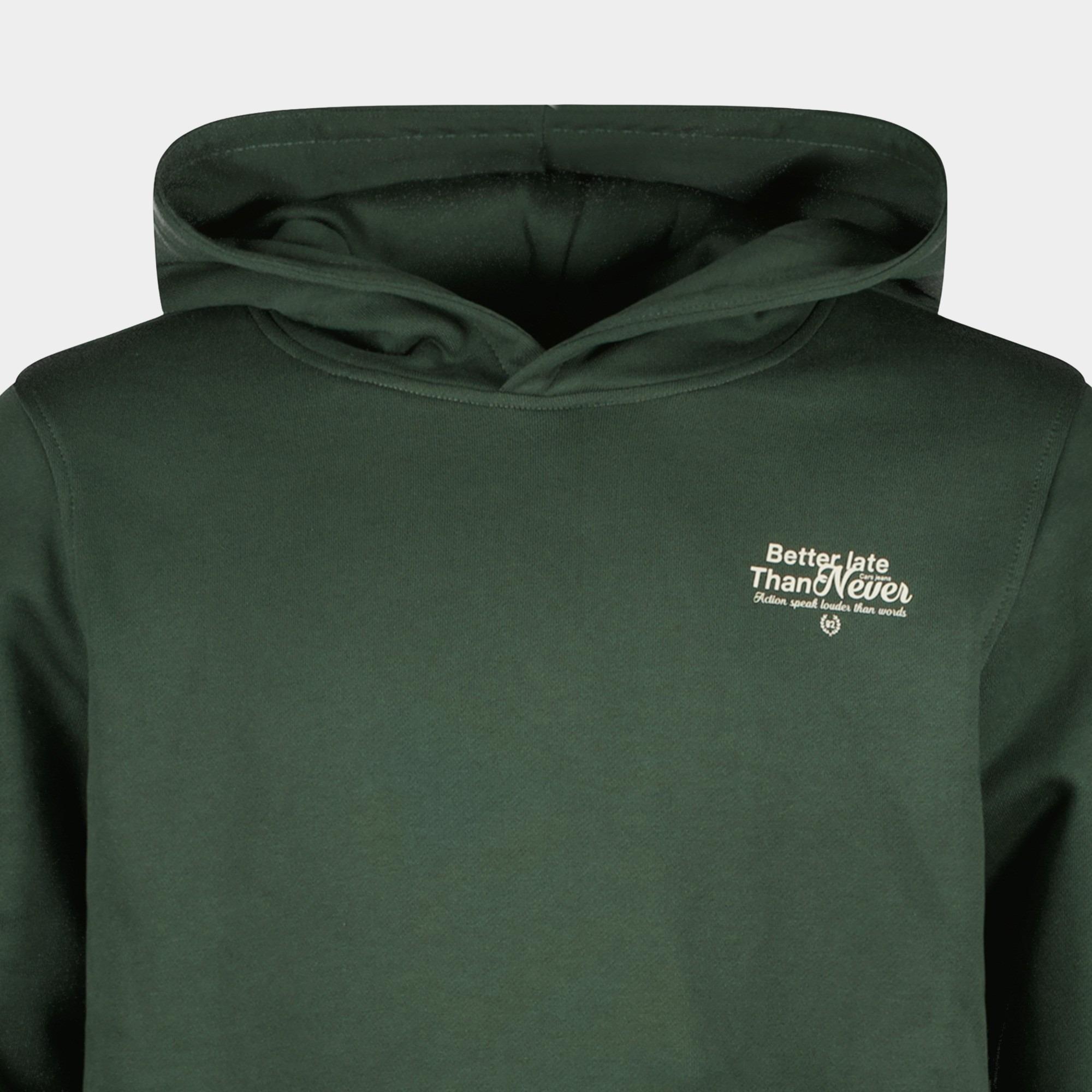 Cars Jeans Hoodie Groen Dukey 62565/46