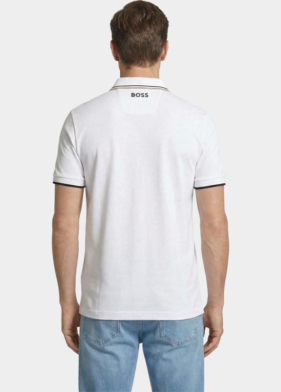 BOSS Green Polo heren Wit Paddy Pro 10226584 01 50469102/103