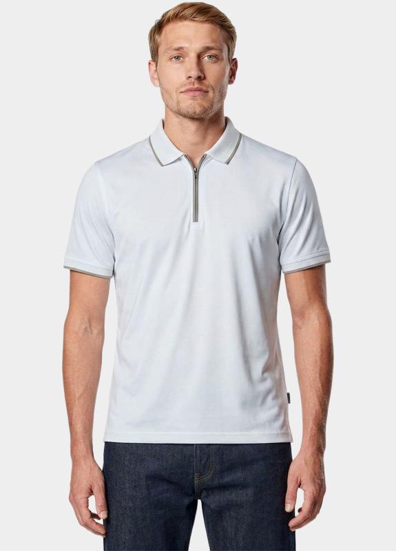 Bos Polo heren Wit  25016/White