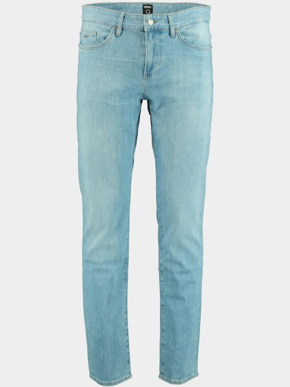 BOSS by HUGO BOSS Denim Delaware3-1 10235547 01 in het Blauw voor heren Heren Kleding voor voor Jeans voor Jeans met rechte pijp 